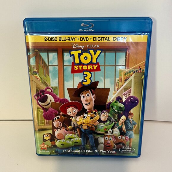 Disney Toy Story 3 Standard Edition Blu Ray & DVD 2 Disc Combo Movie - Picture 1 of 12
